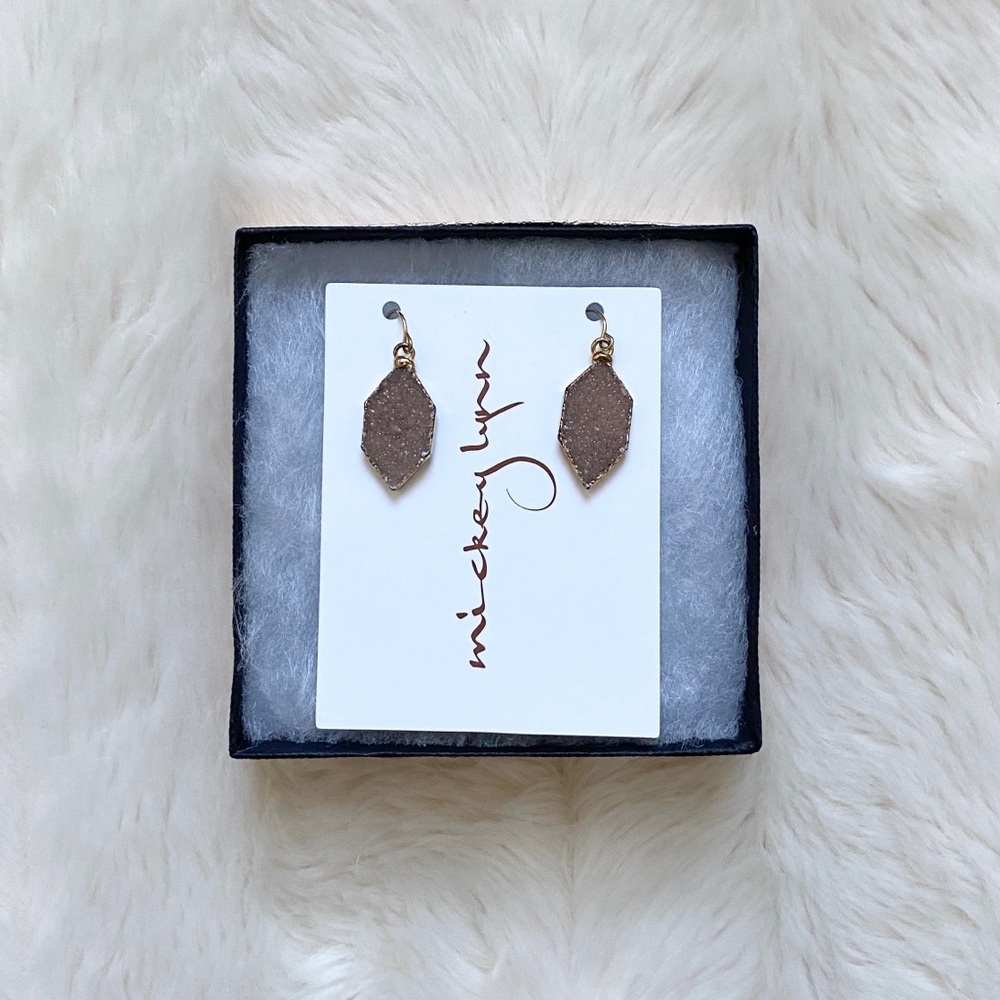 Druzy Mickey Lynn earrings